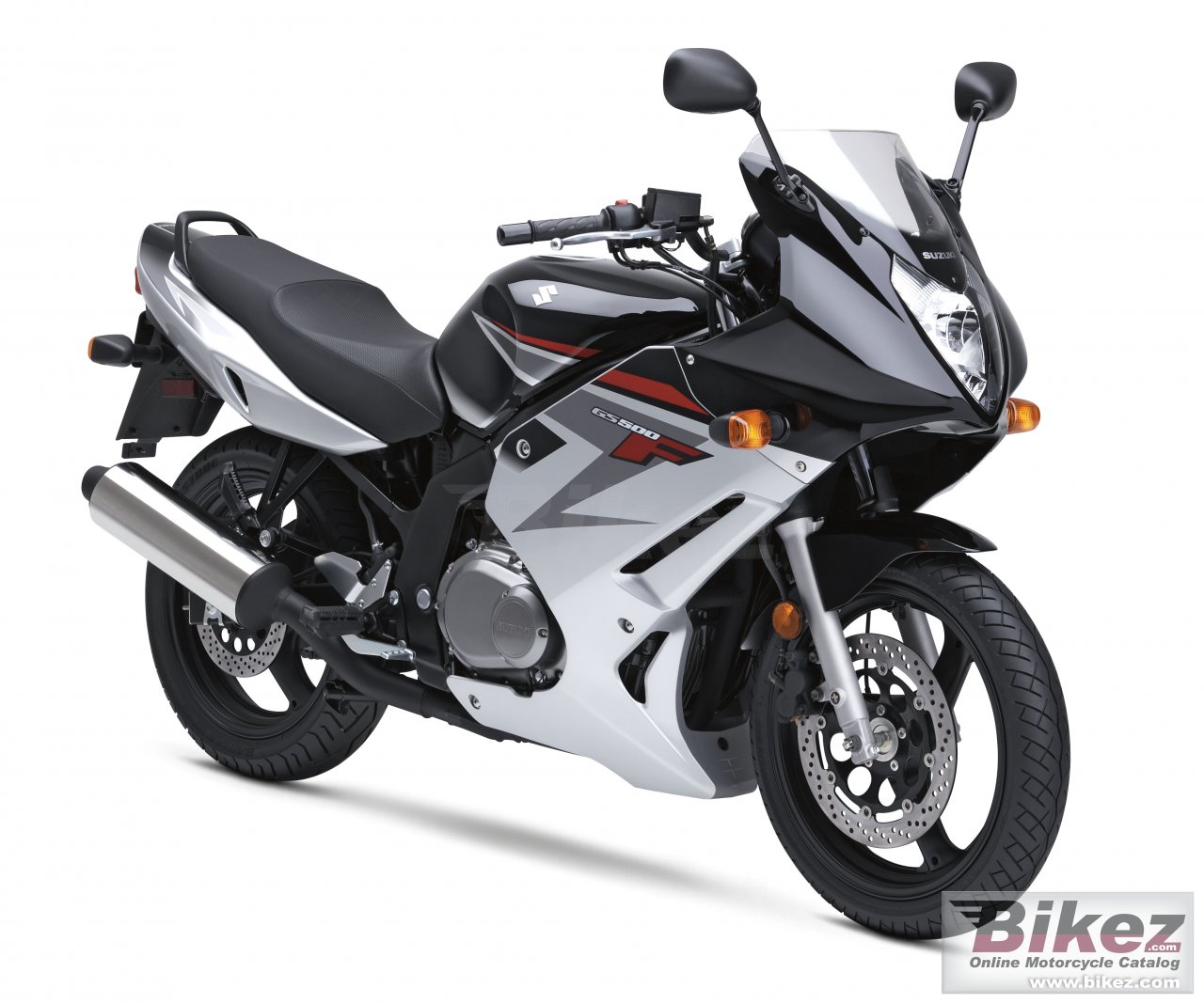 Big Suzuki gs500f picture and wallpaper from Bikez.com